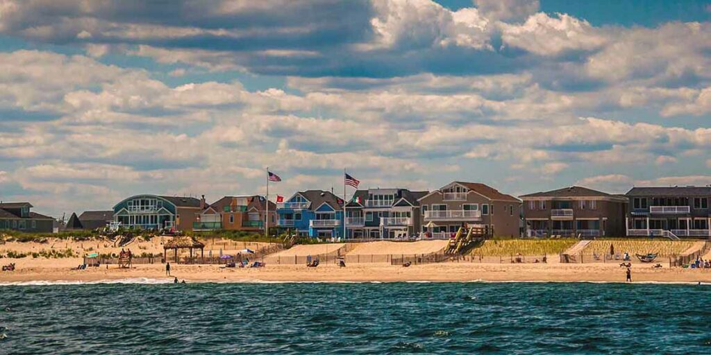 View of Ocean Front Homes with 1031 Exchange in Allentown